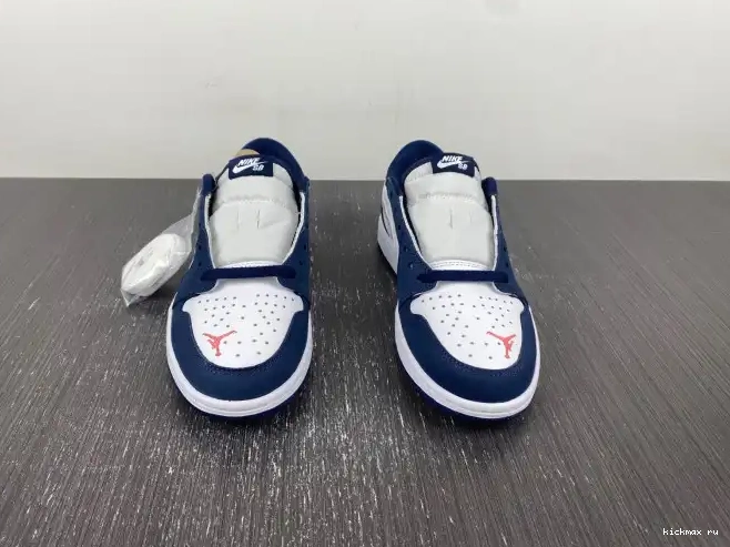 Rep Kickmax Midnight 1 CJ7891-400 SB Low Jordan Navy 0406